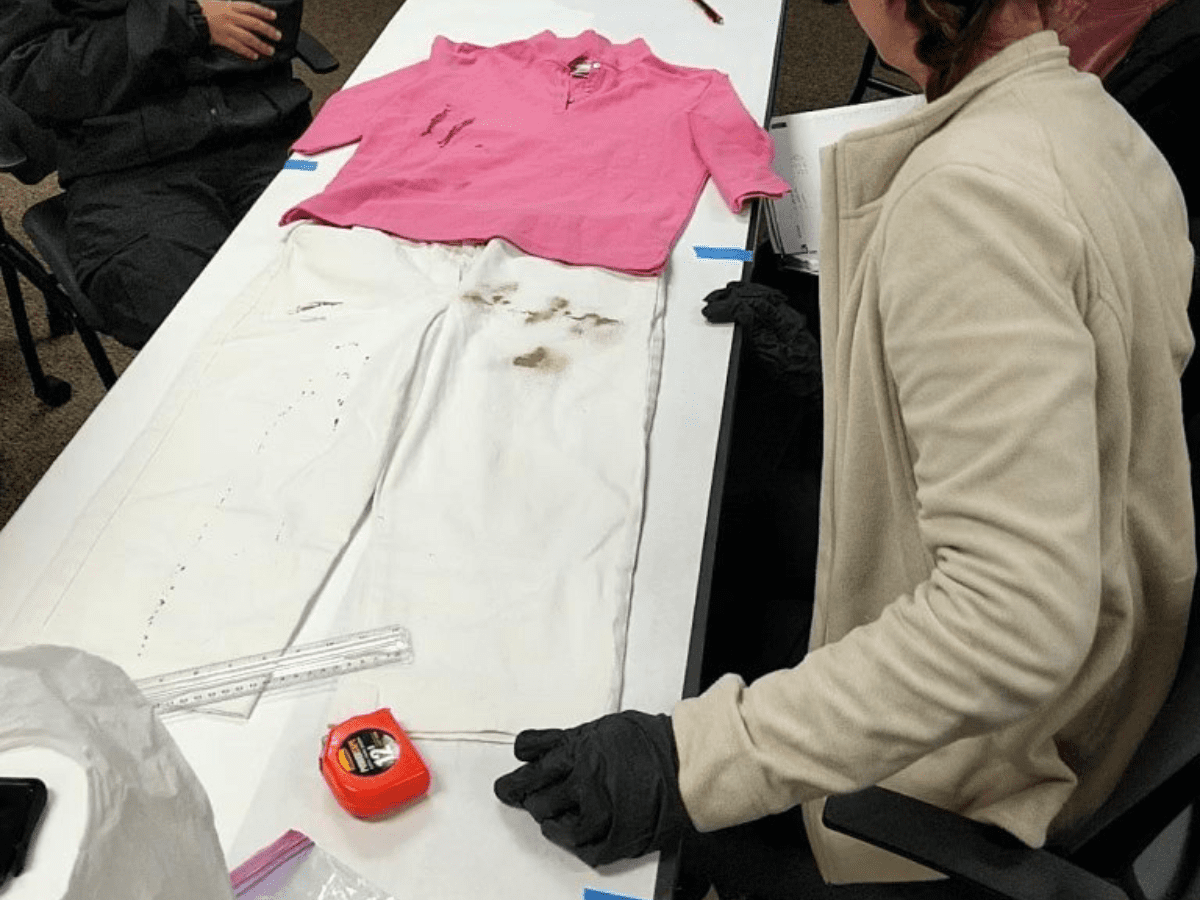 Bloodstain Pattern Analysis III - Mentorship - Bevel, Gardner & Associates
